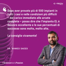 Recensione Dr Ahmed Saeed - ITA